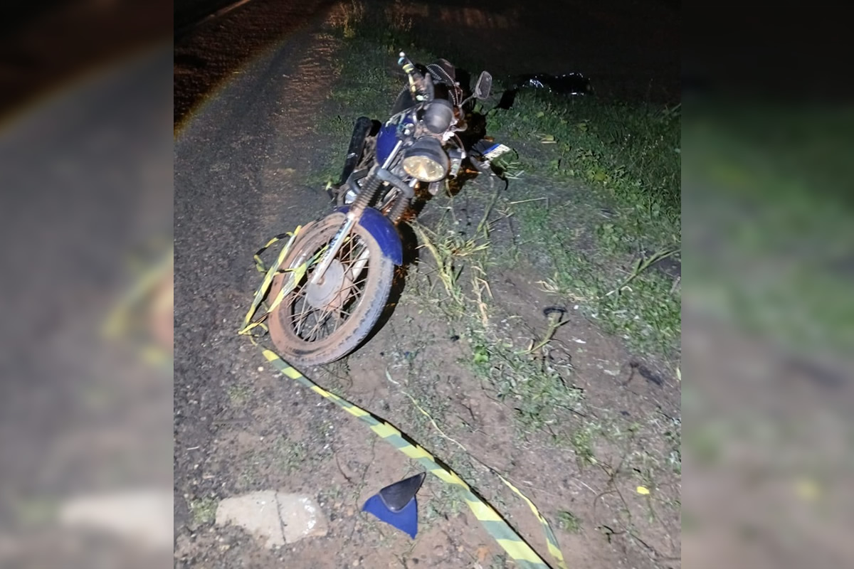 Acidente de moto em Ipiranga do Piauí - Foto: Redes Sociais