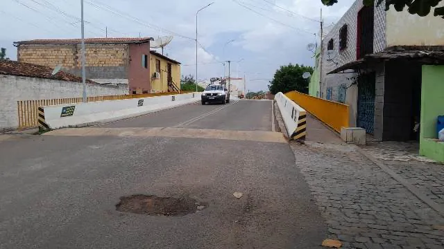 Ponte do bairro Boa Sorte em Picos