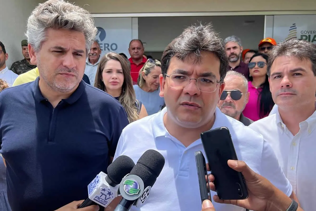 Governador Rafael Fonteles e o PRefeito Pablo Santos - Foto: Cidade Verde