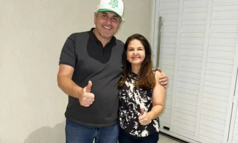 Prefeito Pablo Santos e a vereadora Noêmia Marques - Foto: Divulgação