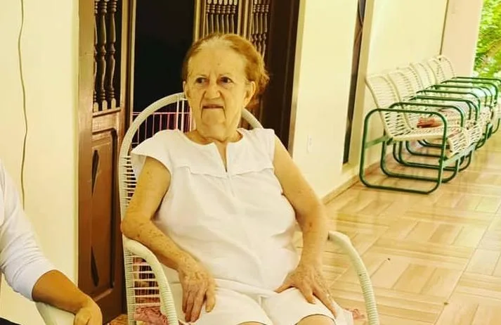 Teresa Lêda Luz Costa, aos 85 anos.