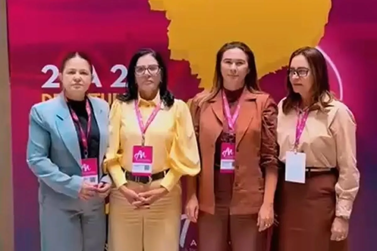 Vereadoras Noemia Marques, Dalva Mocó, Creusa Nunes e Valdivia Santos