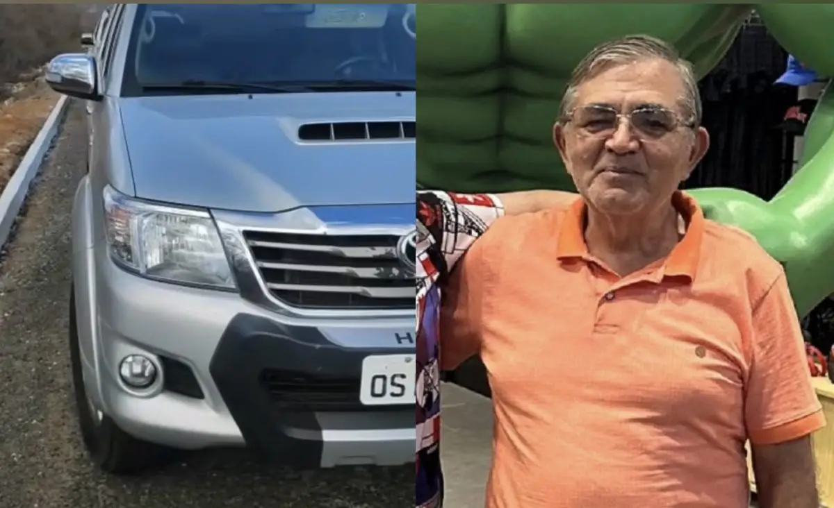 Elizeu Domingo Neto, de 73 anos, desaparecido desde o dia 12 de novembro