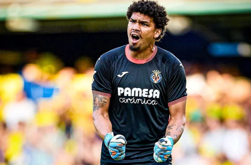 Goleiro Luiz Júnior, titular do Villarreal - Foto: Laliga