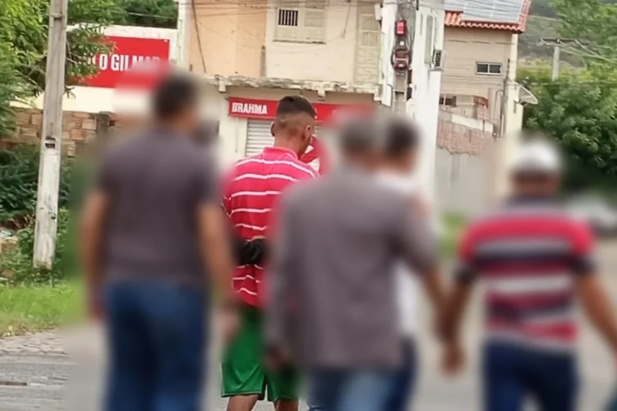 Suspeito preso em Picos - Foto Divulgação