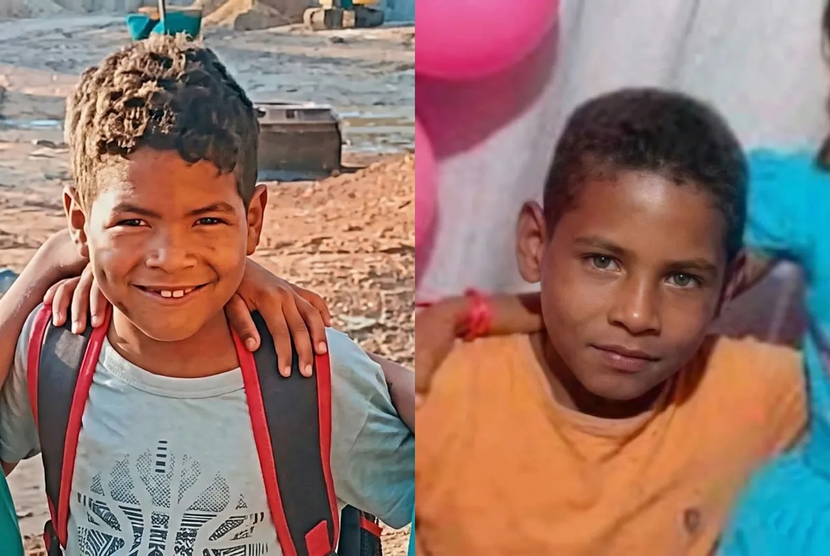 As vítimas foram identificadas como Janderson e Josilan, de 7 e 11 anos