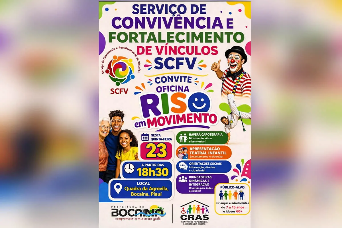 A iniciativa integra as atividades desenvolvidas pela gestão municipal em parceria com o CRAS, com foco em ações sociais e comunitárias.