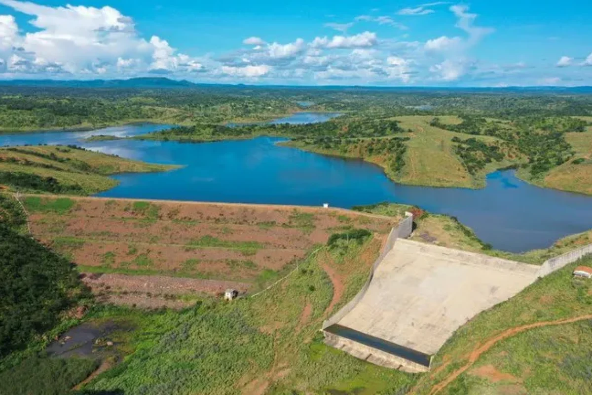 Barragem de Piaus está localizada na divisa dos municípios de São Julião – PI e Pio IX