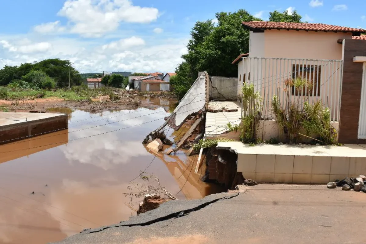 Rua Santo Agostinho em PIcos - Foto: Gelimar Moura