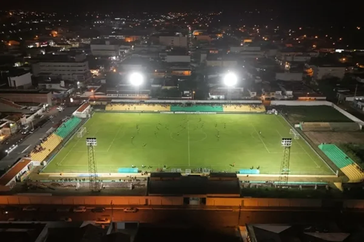 Estádio Municipal Helvídio Nune em Picos/Foto: Ascom