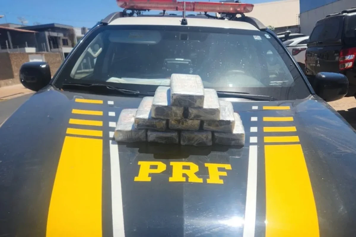 Base de cocaína apreendida pela polícia/Foto: Divulgação