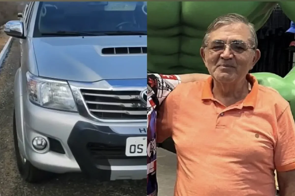 Elizeu Domingo Neto, de 73 anos, desaparecido desde o dia 12 de novembro