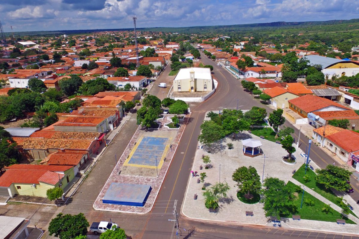 Vista aérea Ipiranga do Piauí. Foto: CidadenaNet