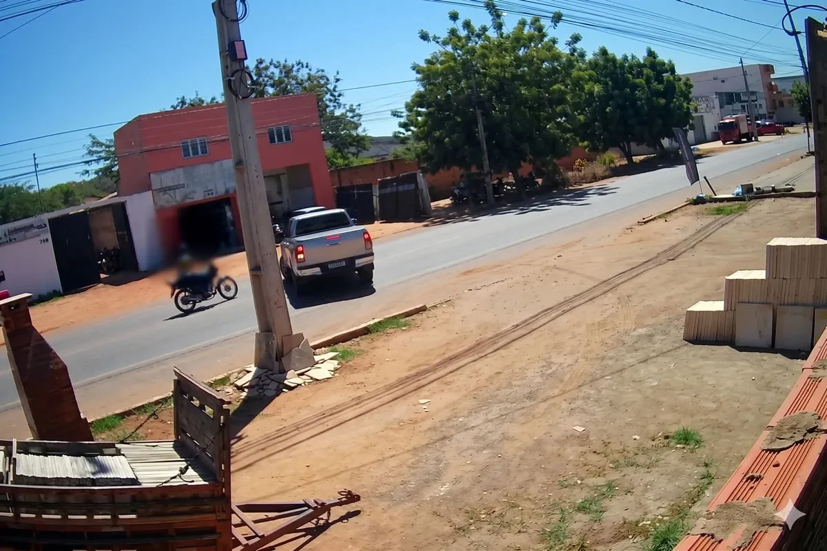 Acidente no bairro Ipueiras em Picos - Foto: Captura CAM