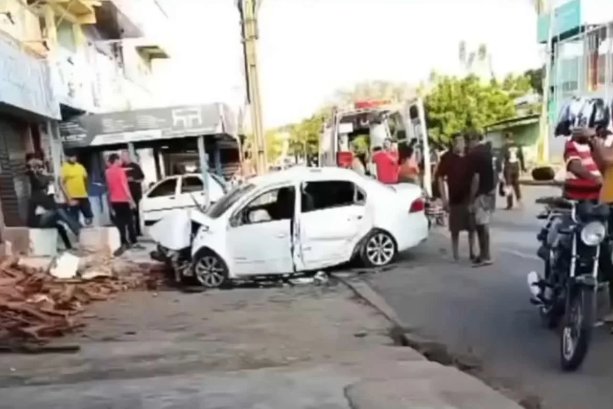 Acidente no bairro Bomba, em PIcos