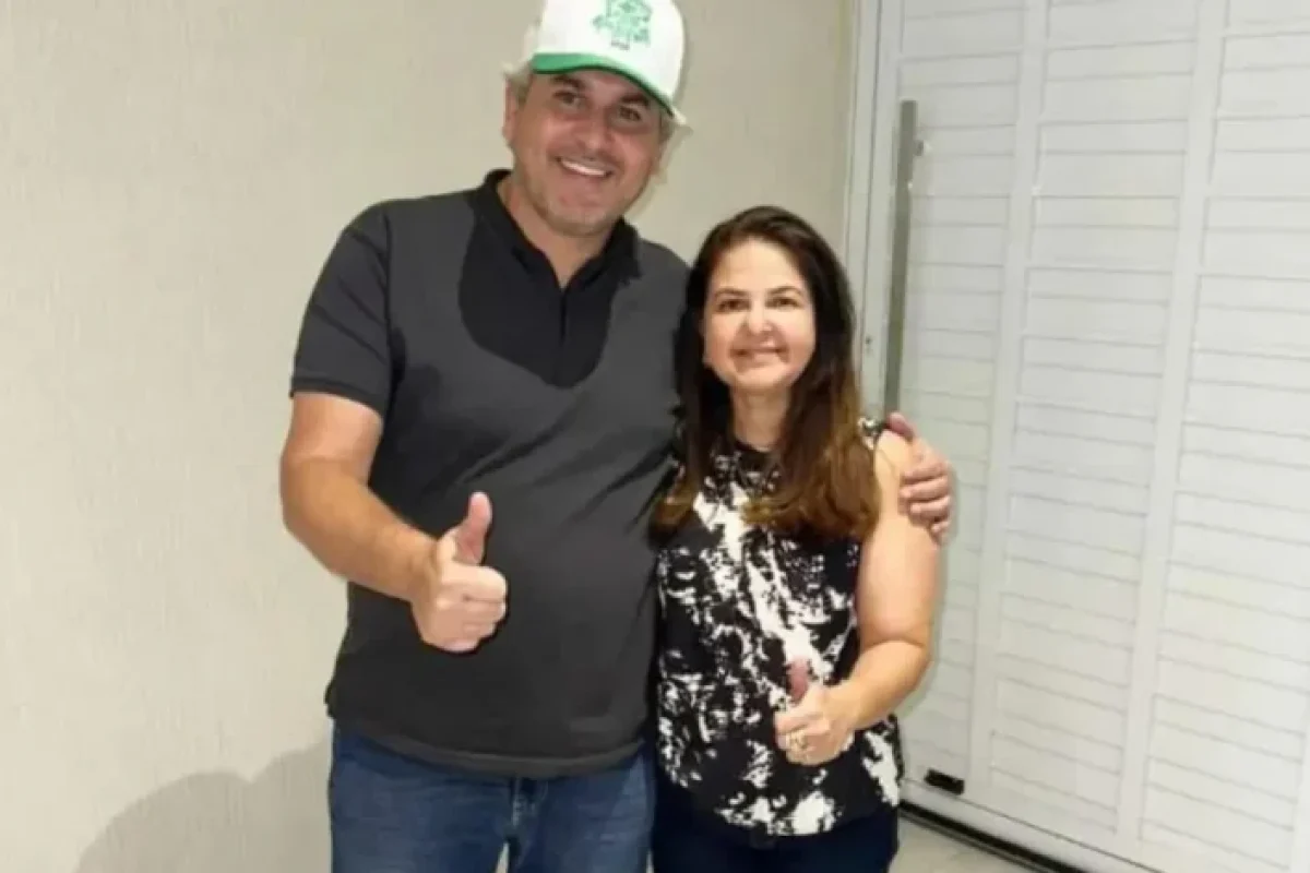 Prefeito Pablo Santos e a vereadora Noêmia Marques - Foto: Divulgação
