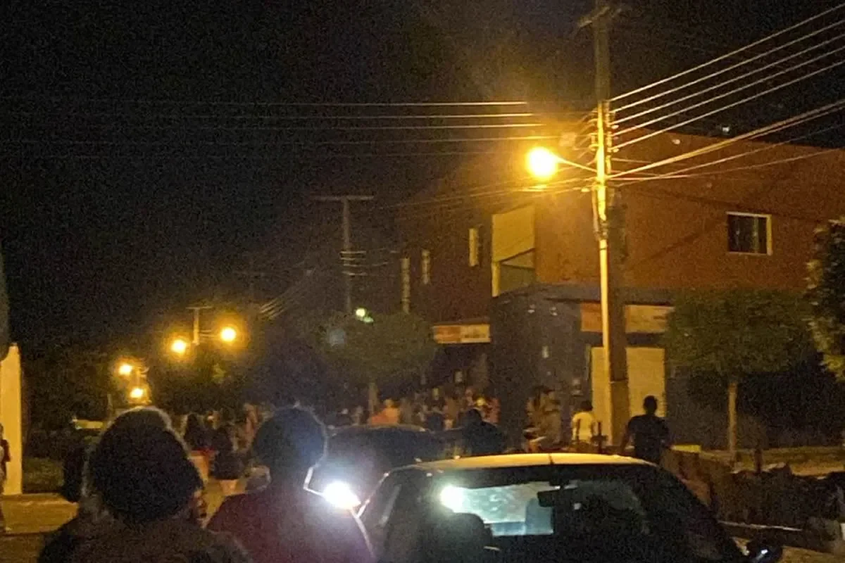 Local do crime no bairro Morada Nova - Foto: Vídeo Redes Sociais