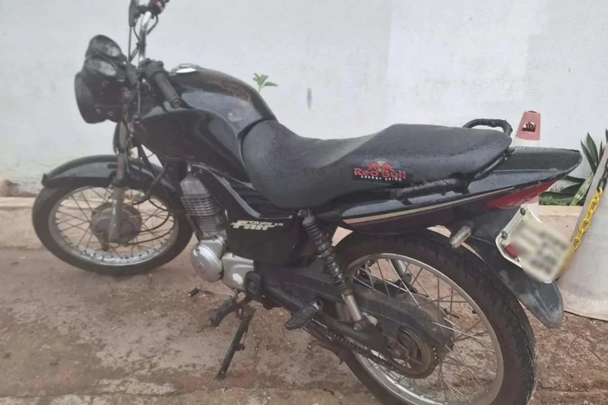 moto-preta Foto: PMPI
