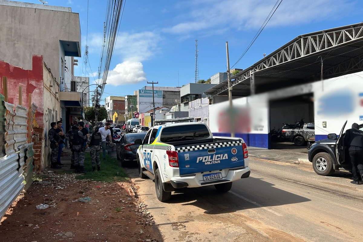 Operação contar as drogas em Picos - Foto: Vitória Saldanha/Cidade Verde Picos