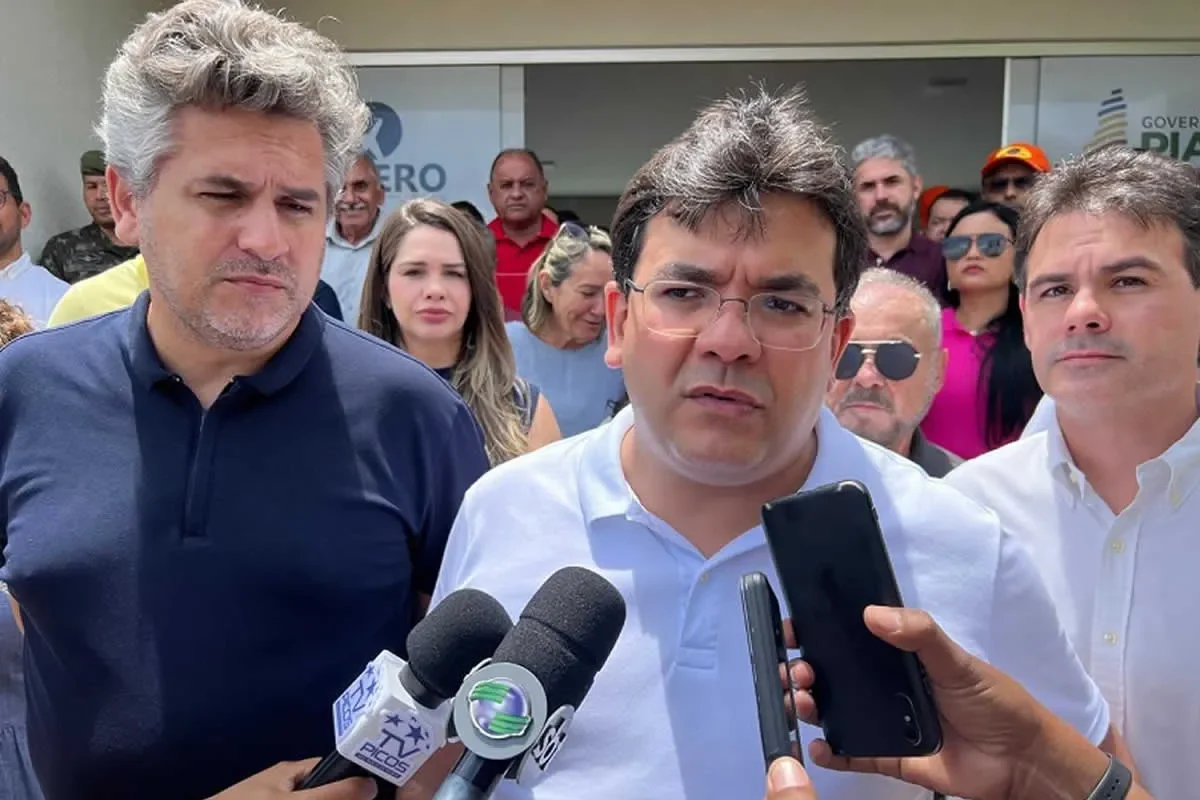 Governador Rafael Fonteles e o PRefeito Pablo Santos - Foto: Cidade Verde