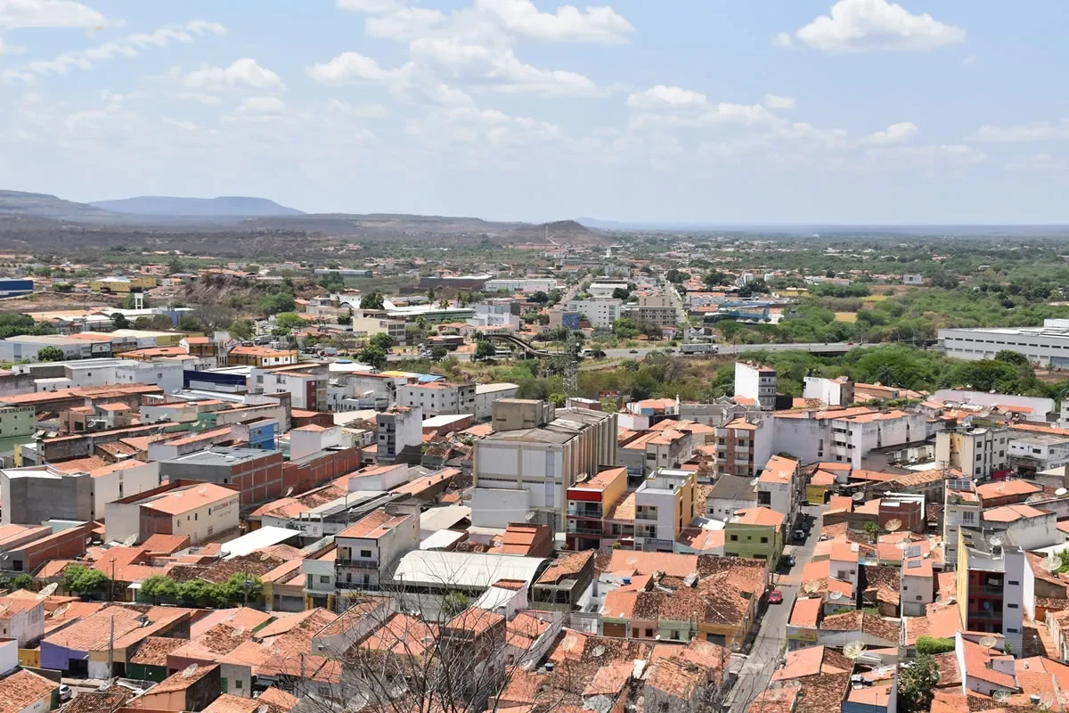 PPicos vista de cima do bairro Aerolândia - Foto: Picos40 graus