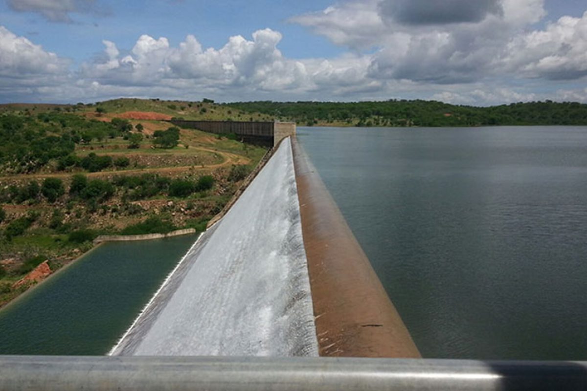 Barragem Poço de Marruá na cidade de Patos do Piauí