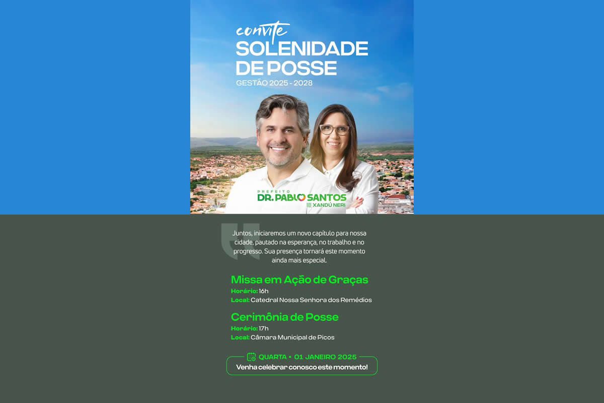 Solenidade de Posse - Foto: Divulgação