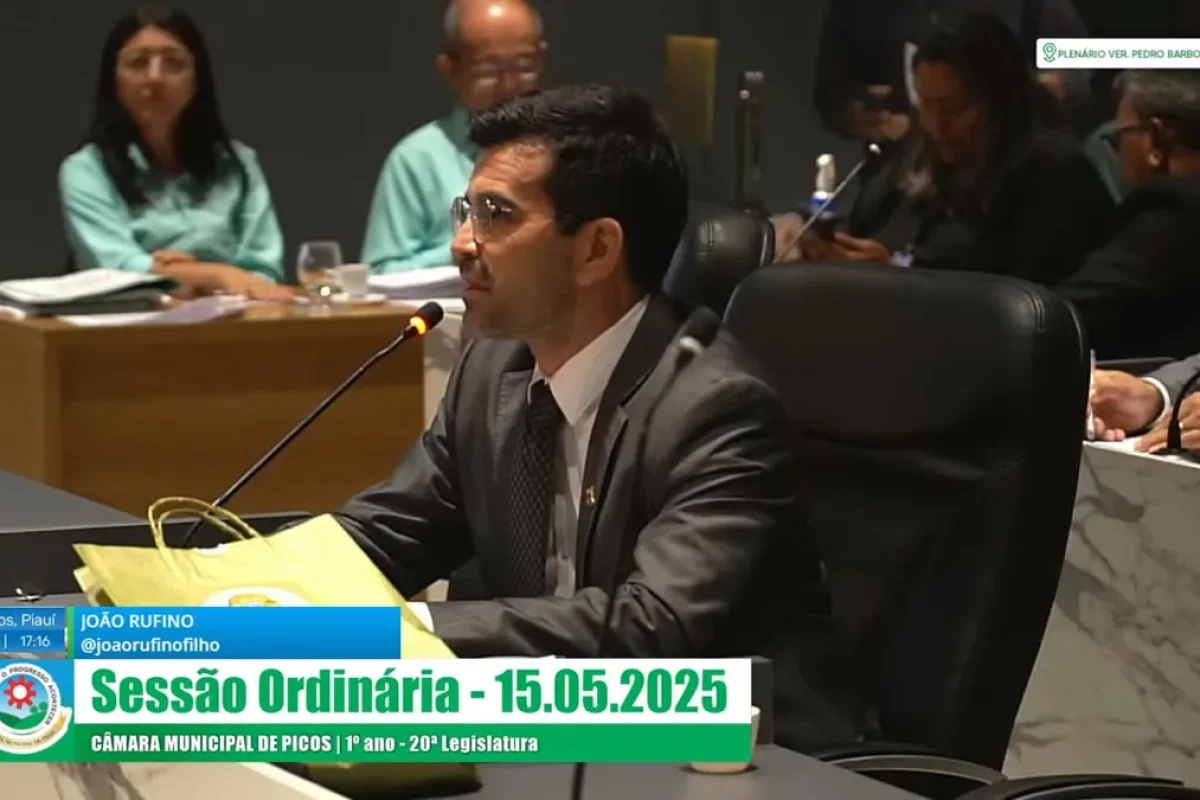 Vereador João Rufino Filho (PSD
